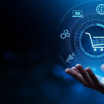 E-Commerce Online-Shopping Geschäft Internet-Technologie Konzept