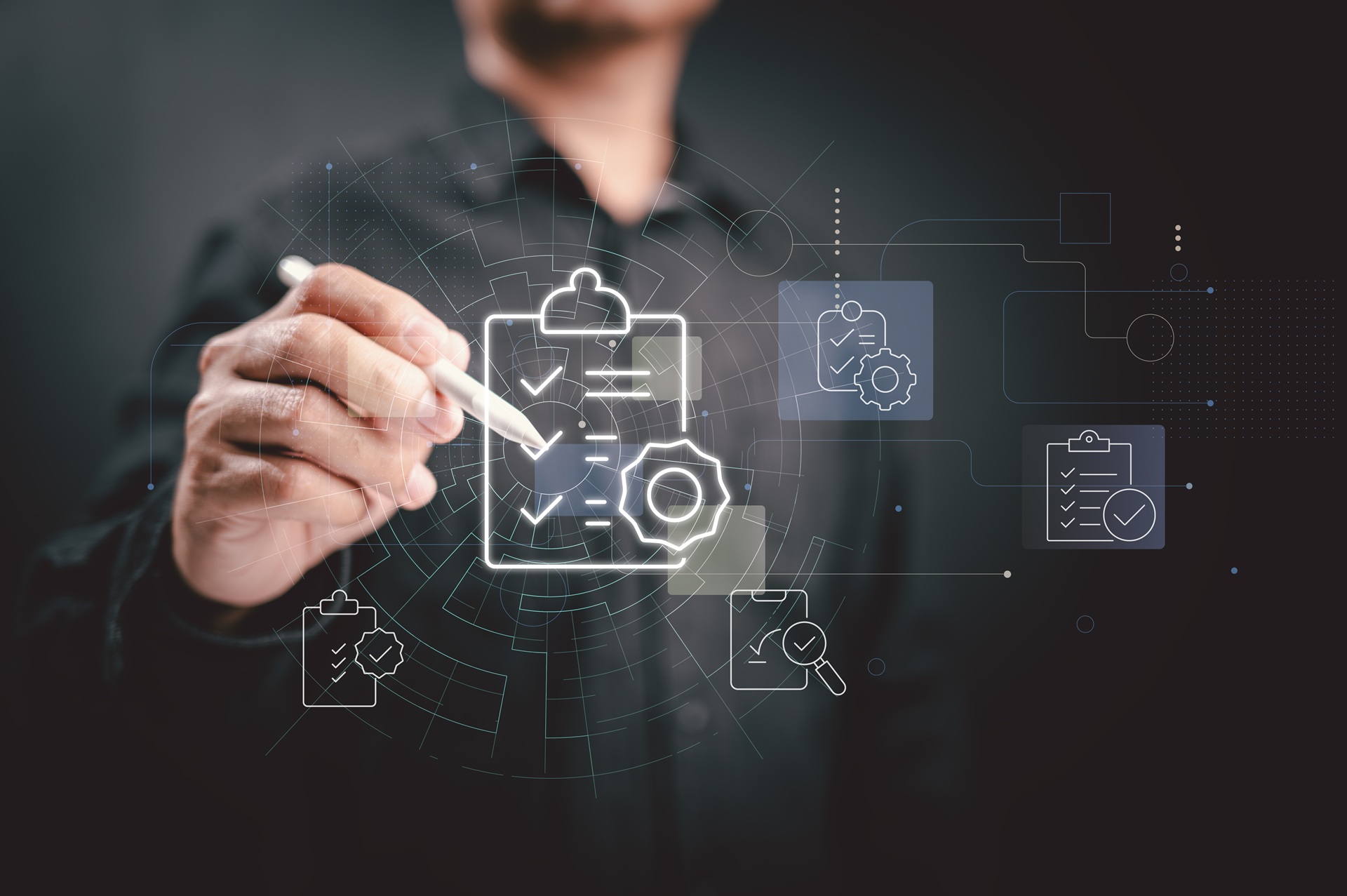 Workflow-Darstellung mit PIM System